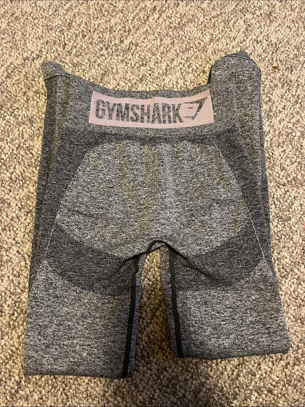 Gymshark Gray & Pink Seamless Leggings